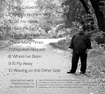 Album back cover